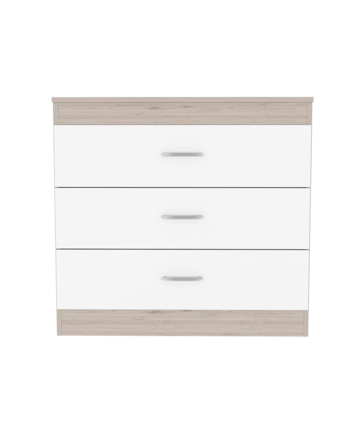 Bethage 3-Drawer Dresser White - White
