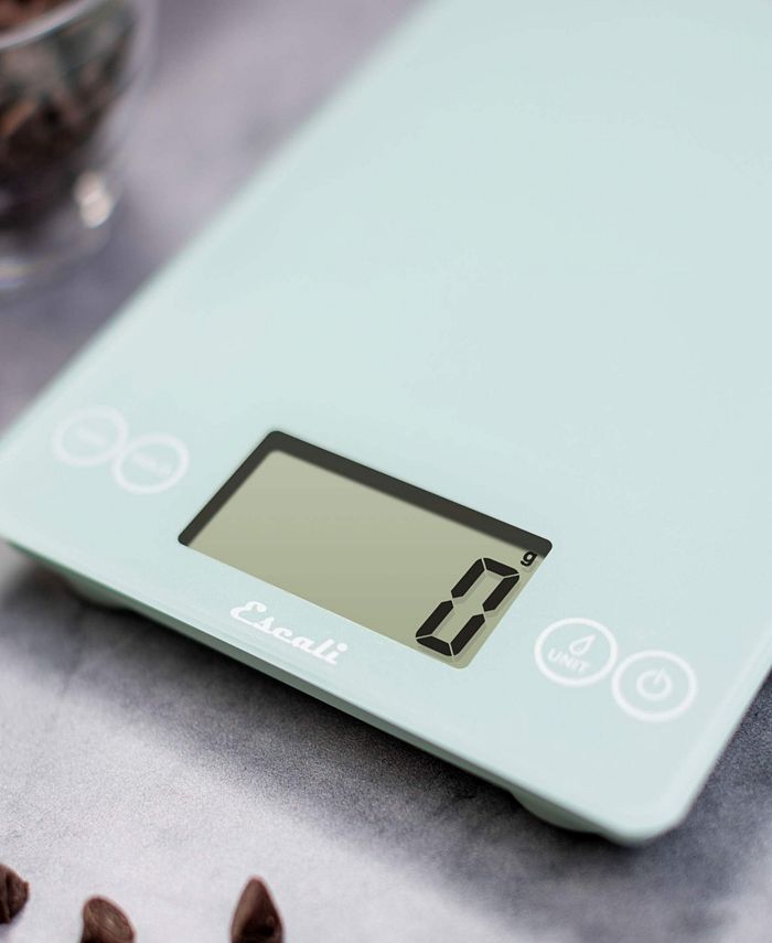 Escali Arti Classic Up to 15lbs. Glass Digital Kitchen Scale and 50