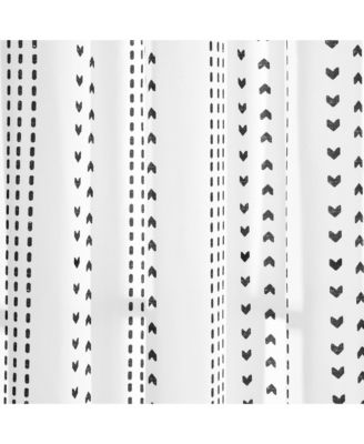 Hygge Stripe Window Curtain Panels