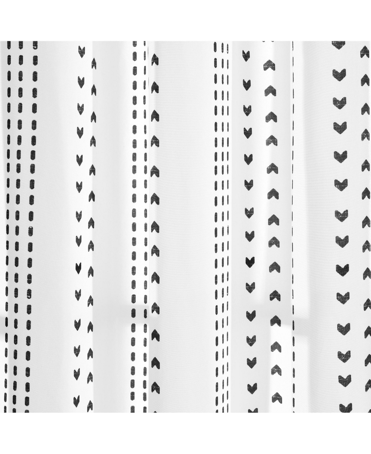 Lush Decor Hygge Stripe Window Curtain Panels