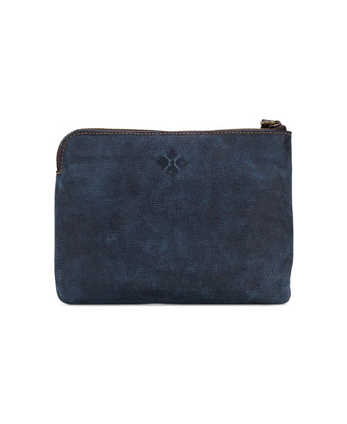 Patricia Nash Cassini Tooled Leather Wristlet In Tan,gold | ModeSens