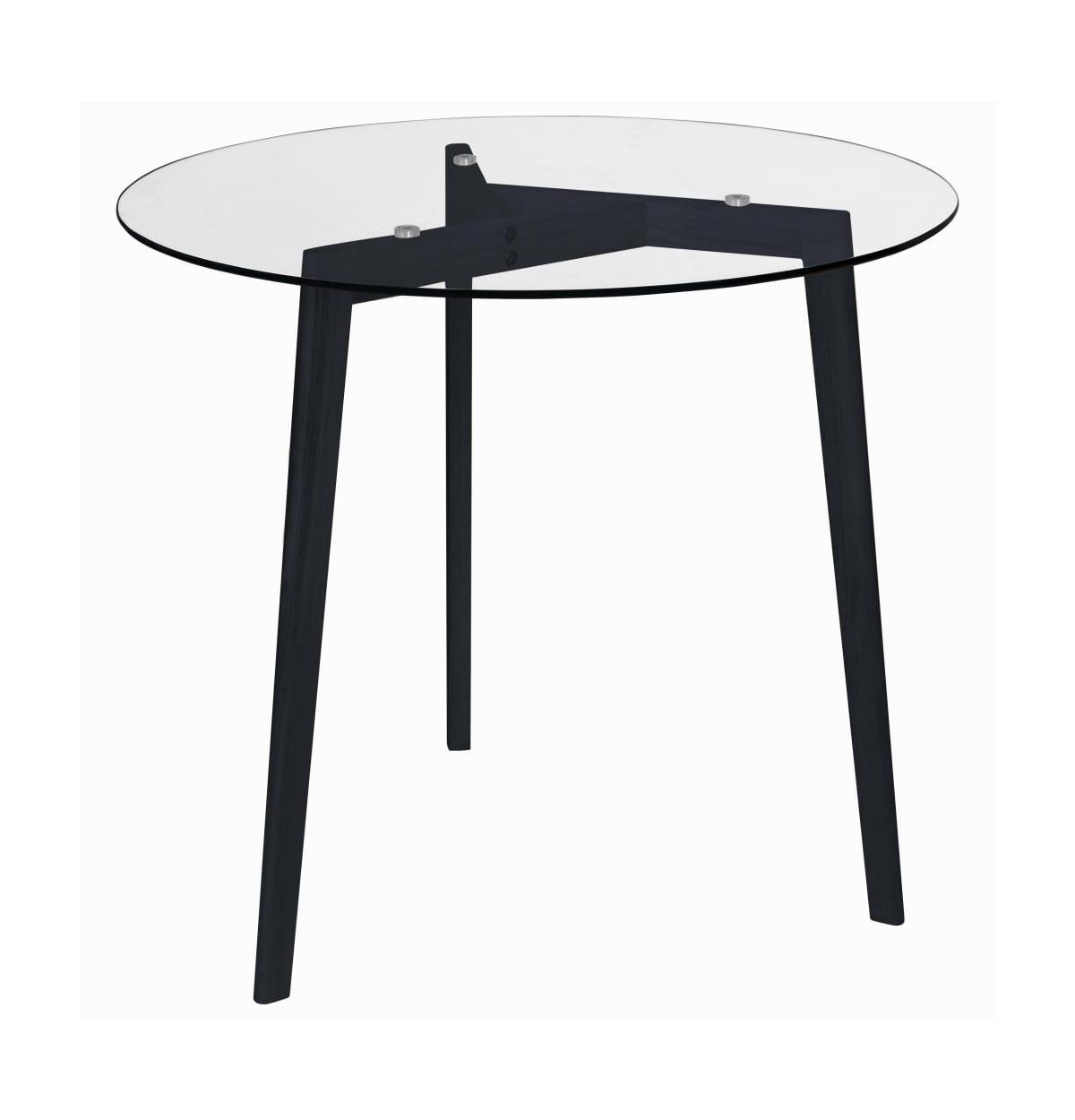 vidaXL Dining Table Transparent 31.5