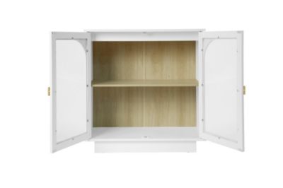 Streamdale Storage Cabinet With Acrylic Door For Living Room, Dining Room, Study