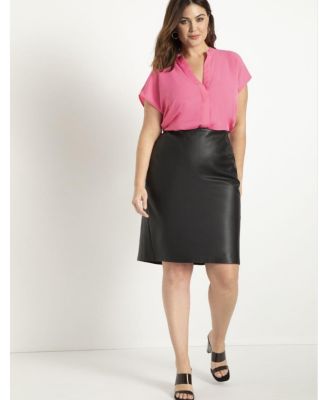 Women's Notch Collar Blouse