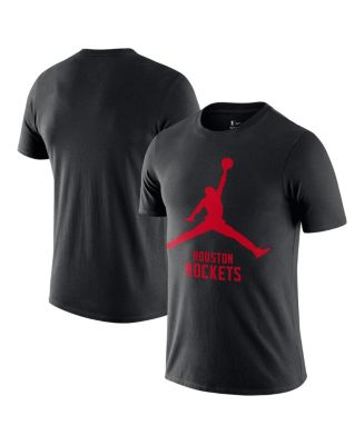 Nike Men's Black Houston Rockets Essential Jumpman T-Shirt - Macy's