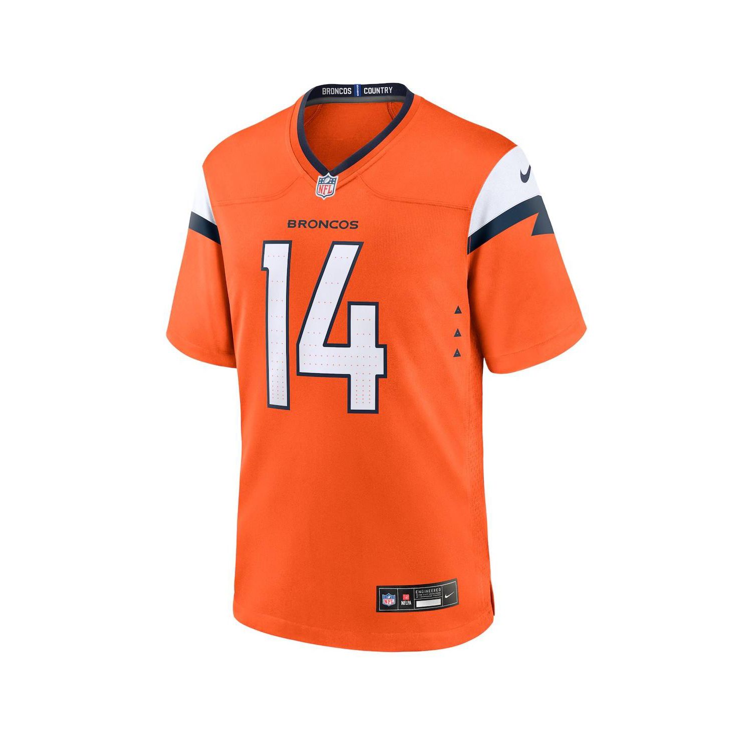Nike Men's Courtland Sutton Orange Denver Broncos Game Jersey