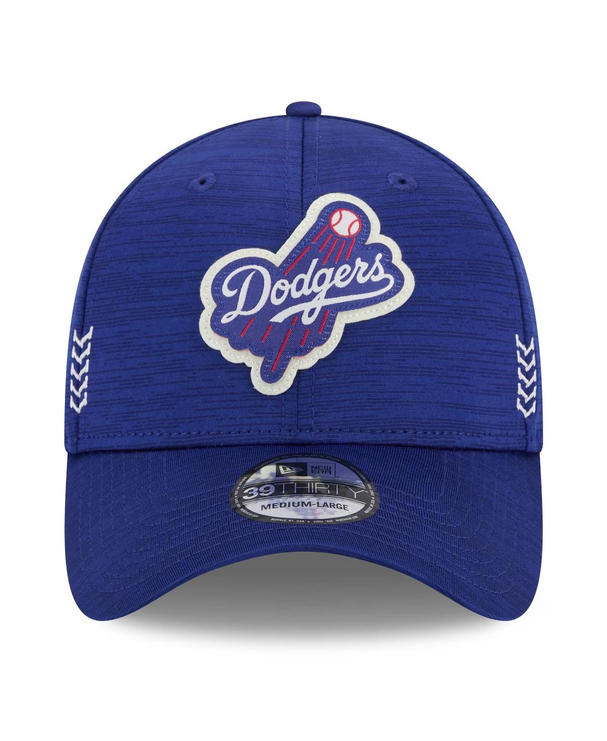 New Era Men'sLos Angeles Dodgers 2024 Clubhouse 39THIRTY Flex Fit Hat - Royal