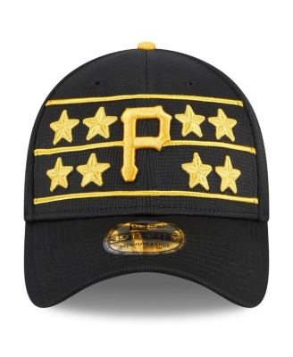 Men's Black Pittsburgh Pirates 2024 Batting Practice 39THIRTY Flex Hat