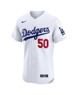 Men's Mookie Betts White Los Angeles Dodgers Home Elite Jersey