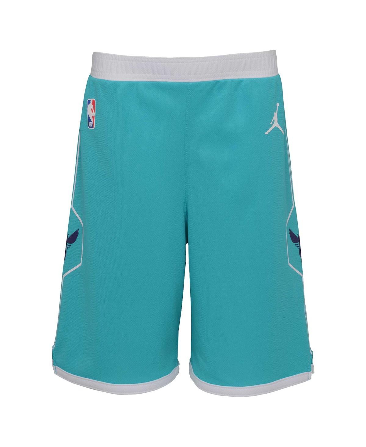 Jordan PreschoolCharlotte Hornets 2023/24 Icon Edition Replica Shorts - Teal