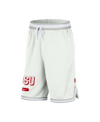 Men's White Ohio State Buckeyes DNA 3.0 Performance Shorts
