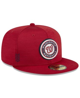 Men's Red Washington Nationals 2024 Clubhouse 59FIFTY Fitted Hat