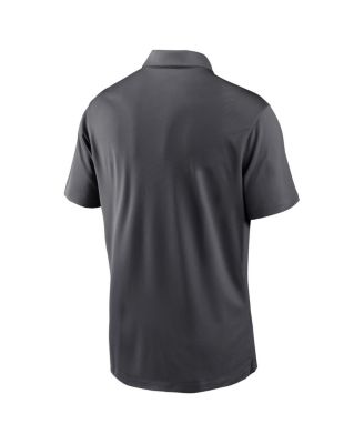 Men's  Anthracite Pittsburgh Steelers Franchise Team Logo Performance Polo