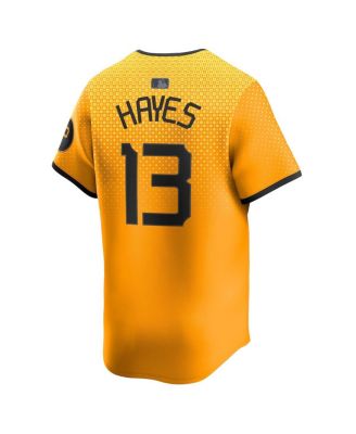 売れ筋商品|||ナイキ Tシャツ トップス レディース Men's Ke'Bryan Hayes Gold Pittsburgh Pirates 2023 City Connect Replica Player Jersey Gold Men's Pittsburgh Pirates Nike Gold City Connect Replica Jersey