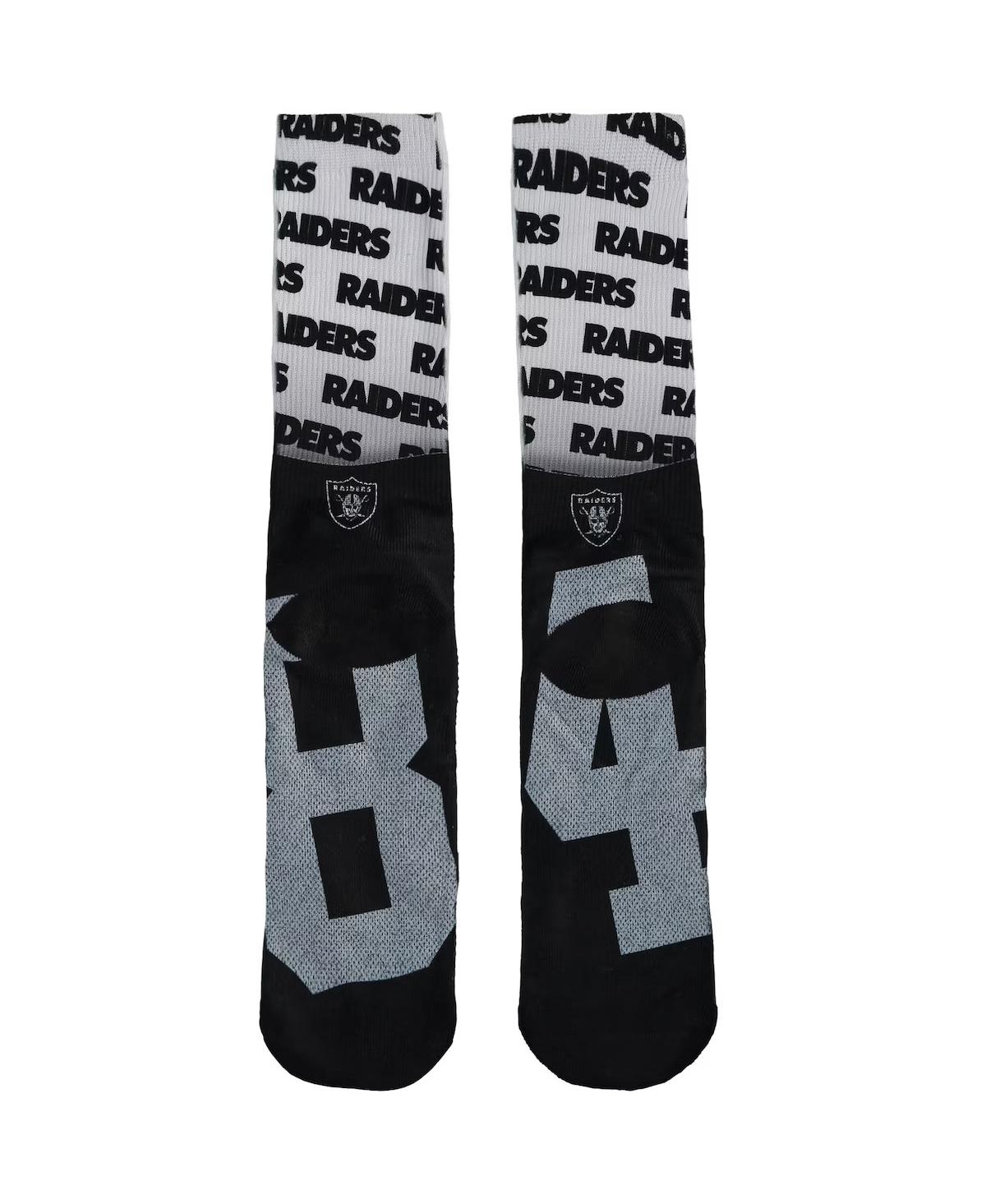Shop For Bare Feet Men's Antonio Brown Las Vegas Raiders Champs Crew Socks In No Color
