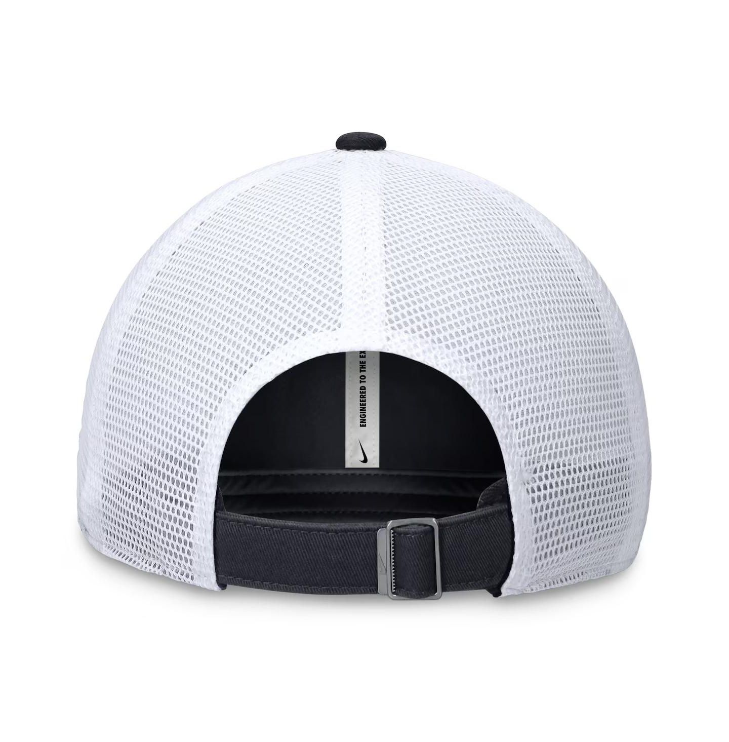 Мужская кепка Nike Navy Detroit Tigers Evergreen Club Trucker Adjustable Hat — фото 4