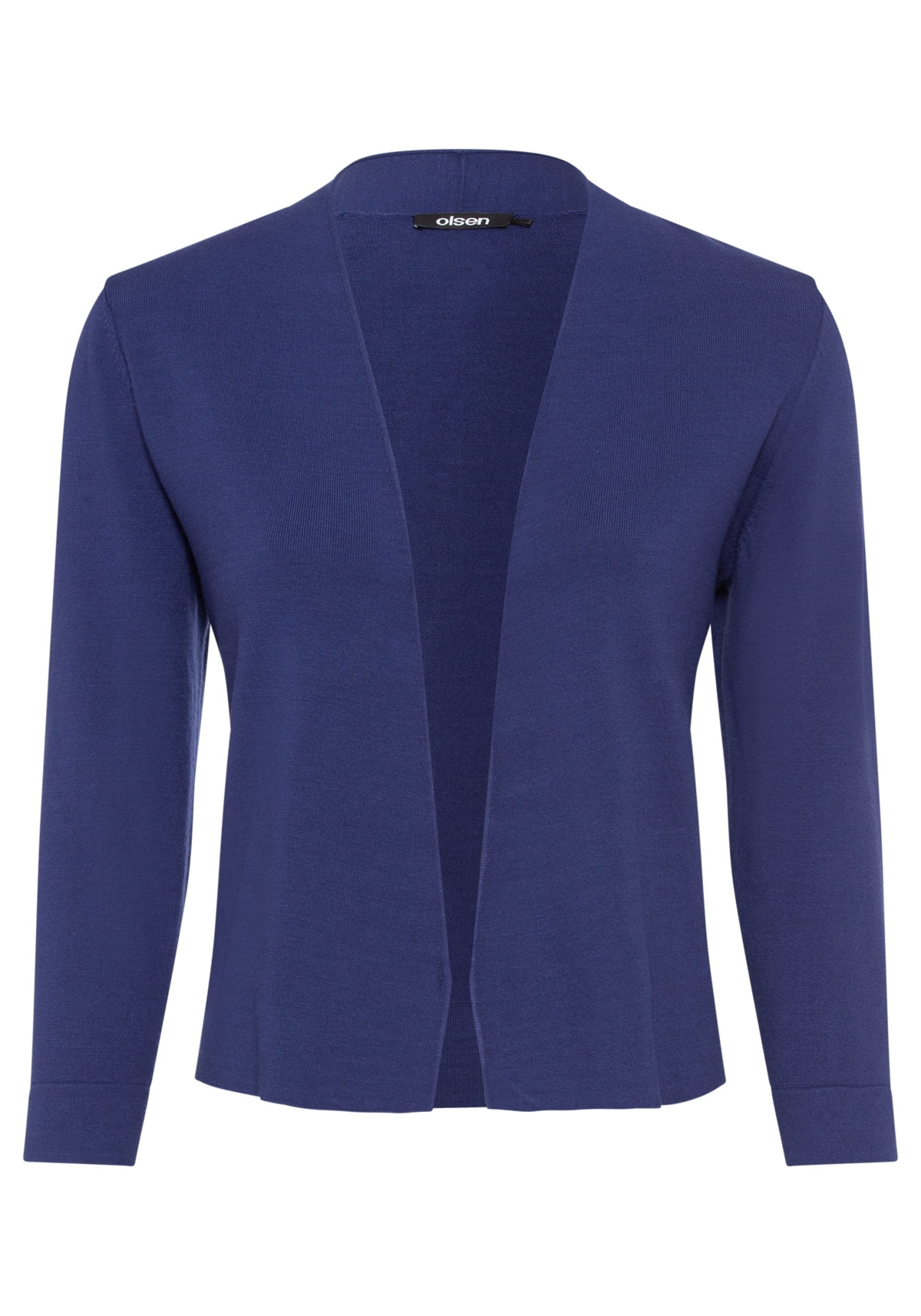 Olsen Women's 3/4 Sleeve Cropped Cardigan