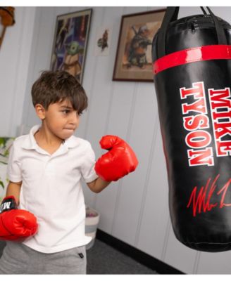 Mike Tyson Kids Boxing - Punching Bag Hanging and Gloves