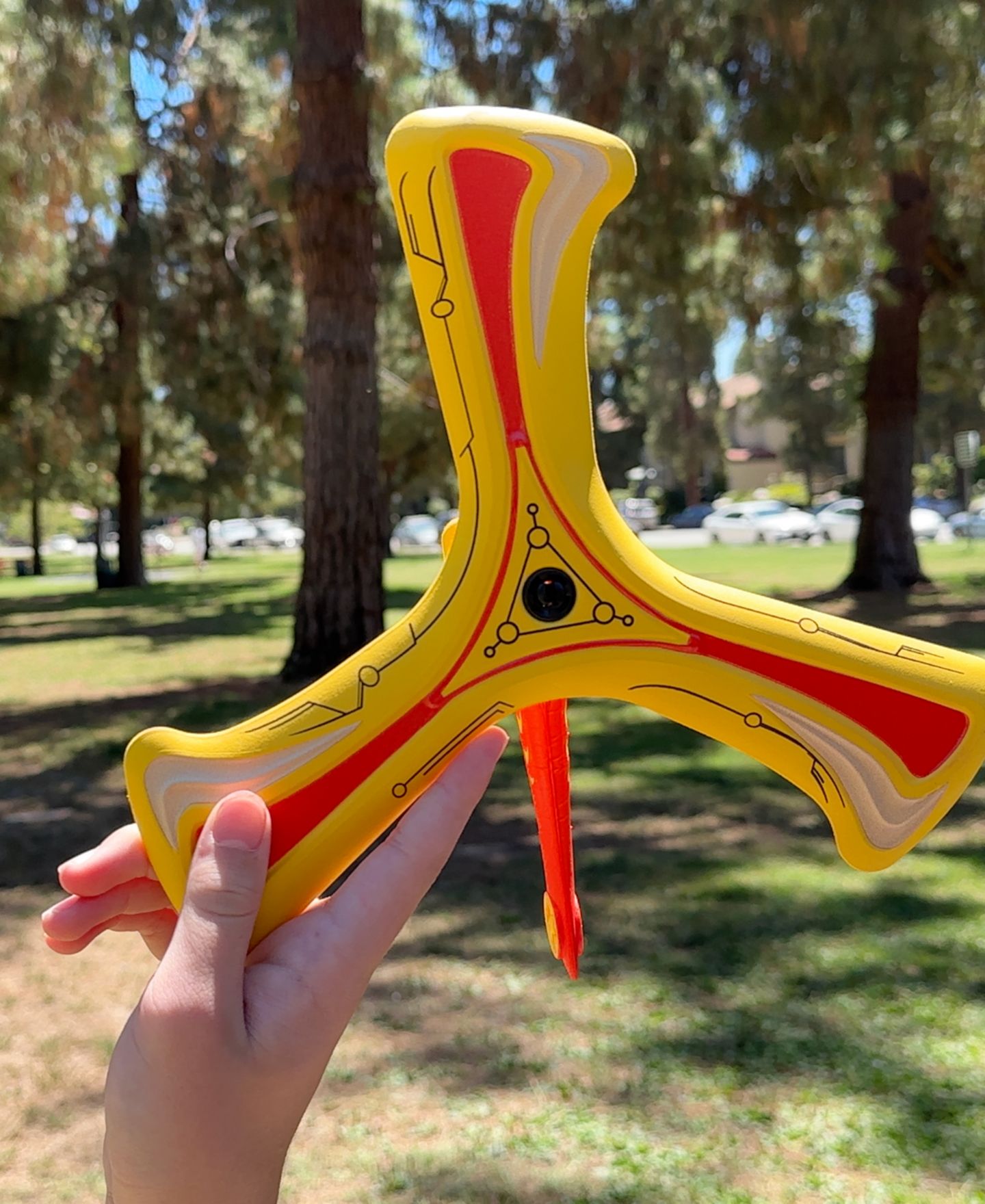 Детская игрушка World Tech Toys Iron Man Remote Control Helicopter Boomerang — фото 4
