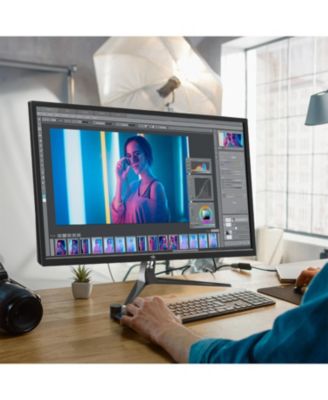 U27P4K 27" Ultra HD 3840 x 2160 99% sRGB 75Hz 5ms IPS 4K Monitor, HDMI, DP, FreeSync, LED Backlit, Anti-Glare, Support Wall mount