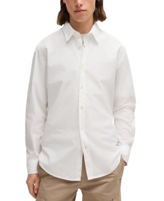 Macy's white dress shops shirt