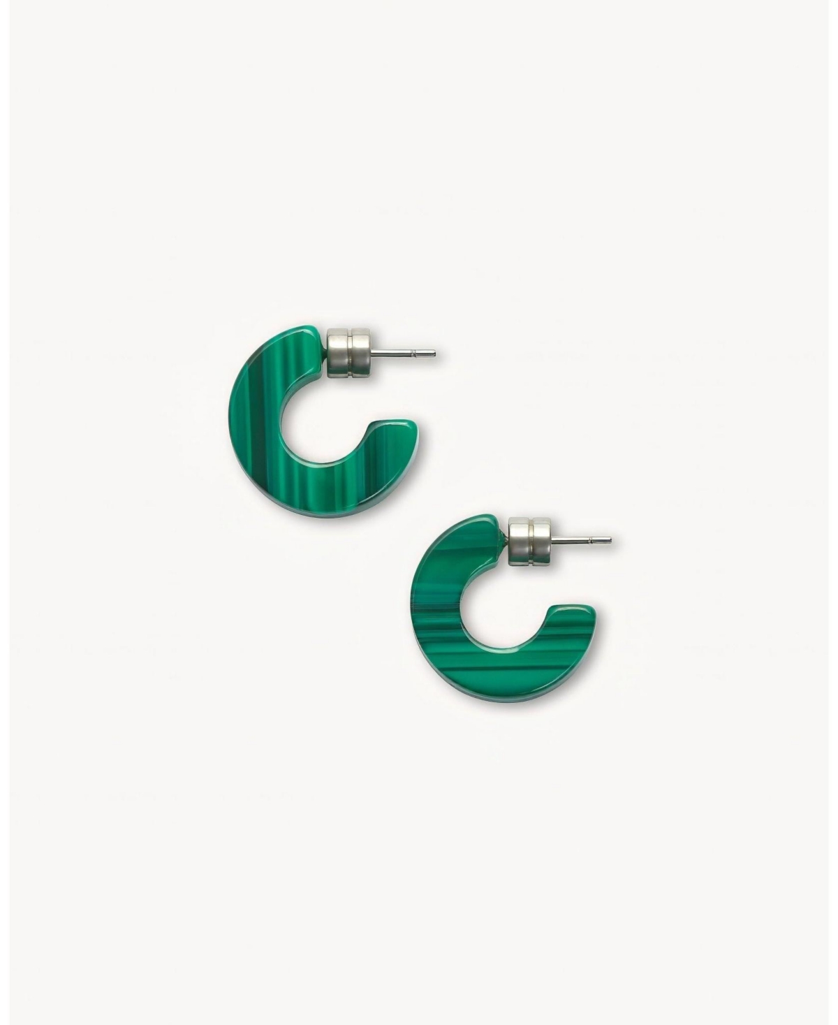 Muse Hoops - Malachite