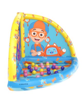 Moonbug Blippi Inflatable Quarter Circle Open Ball Pit