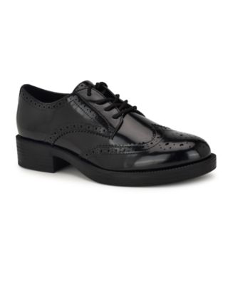 Women's Studey Lace-Up Wingtip Oxford Shoes