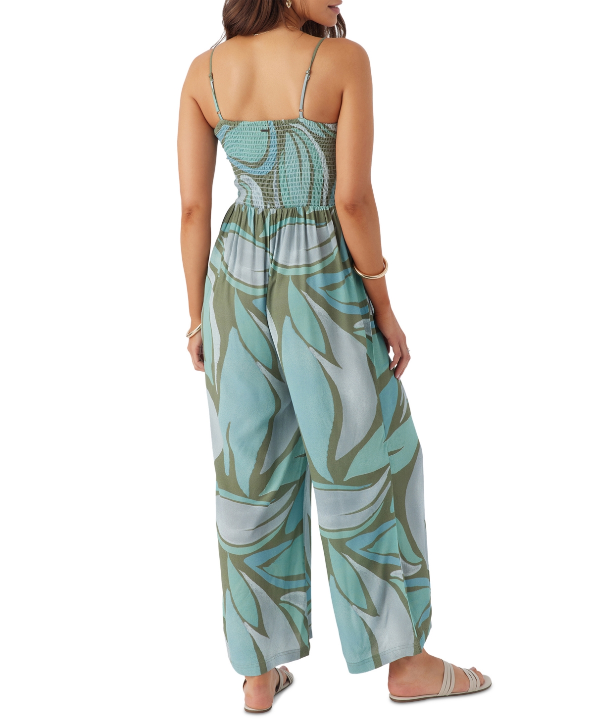 O'Neill Juniors' Cade Smocked Jumpsuit