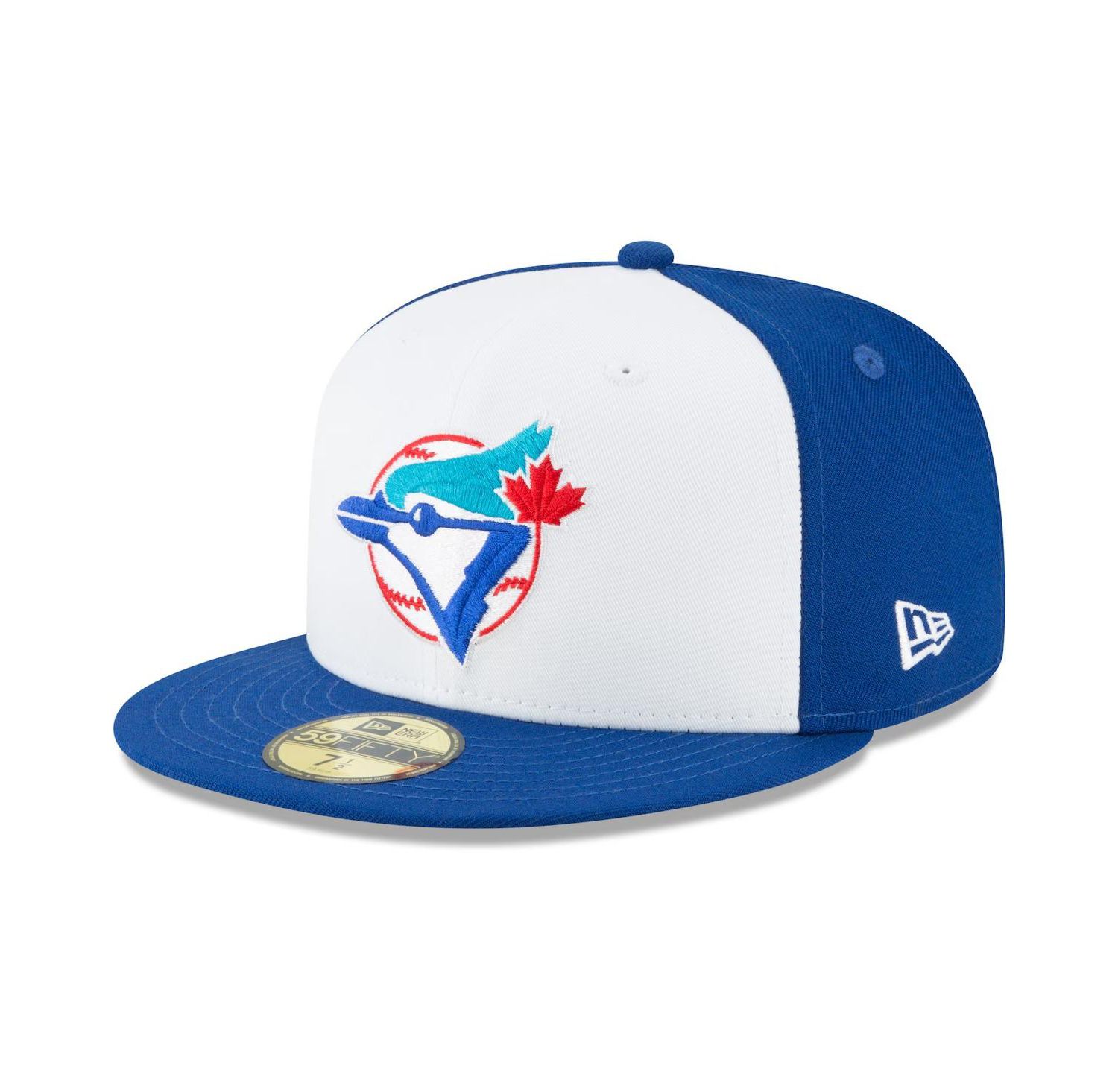 Men's White Toronto Blue Jays Cooperstown Collection Wool 59FIFTY Fitted Hat