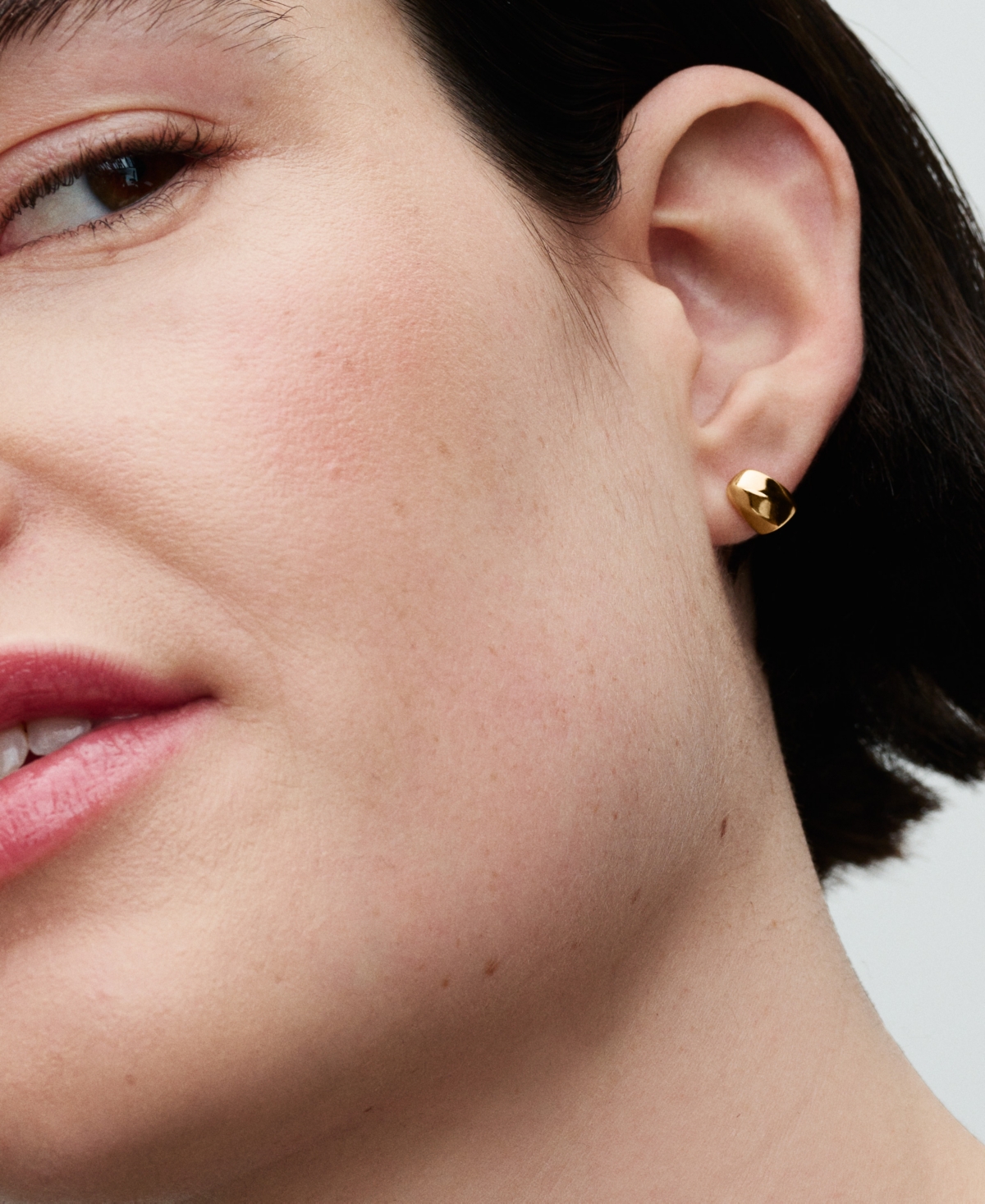 Pandora 14K Gold-Plated Shaped Stud Earrings