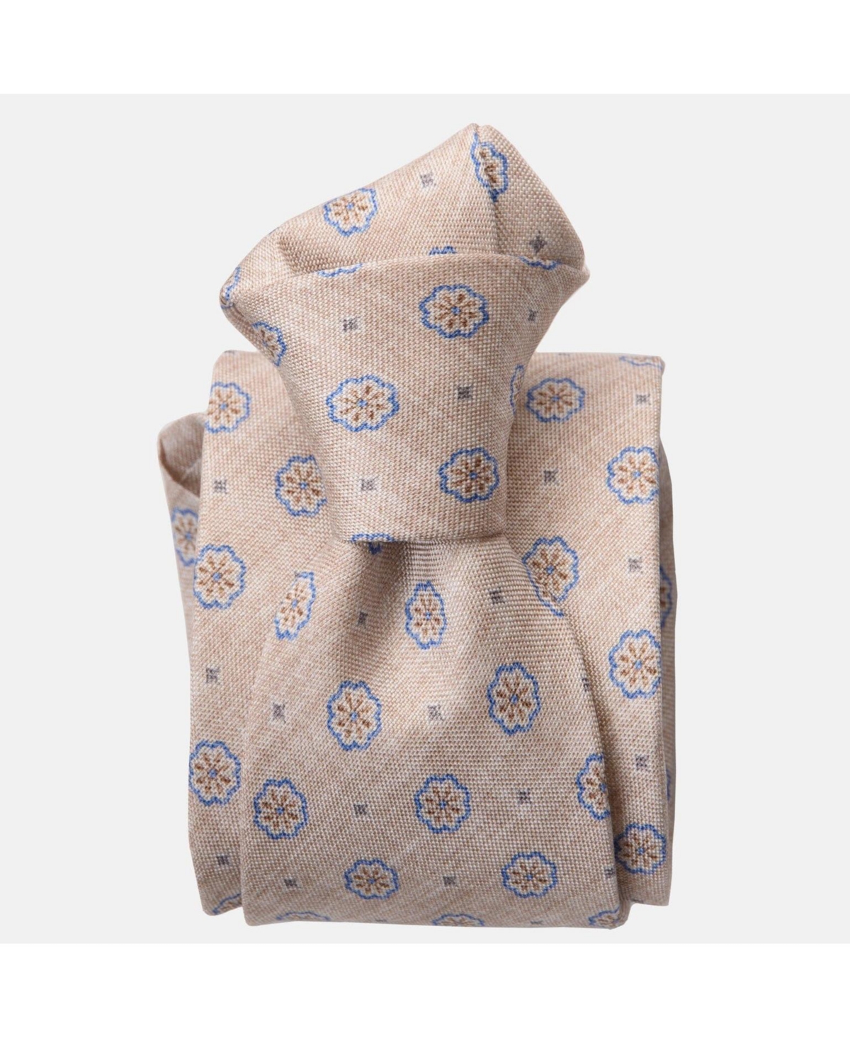 Men's Antinori - Printed Silk Tie for Men - Blue