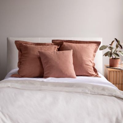 French Linen Flanged Euro Sham