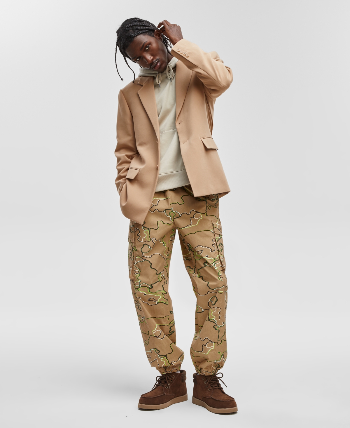 MODE OF ONE MEN'S RELAXED-FIT SUIT BLAZER, CREATED FOR MACY'S 