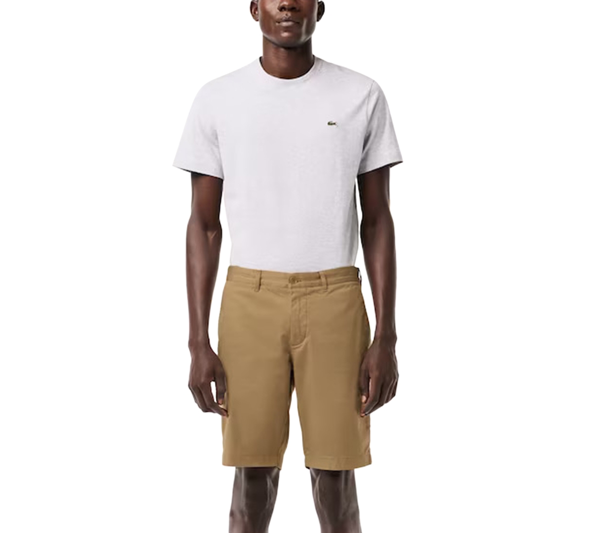 Lacoste Men's Slim-Fit Solid Bermuda Shorts