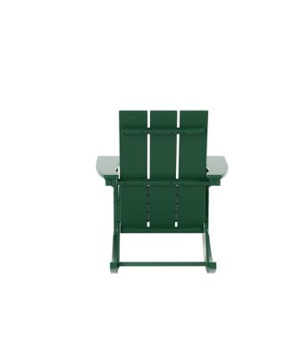 Modern Adirondack Outdoor Rocking Chair