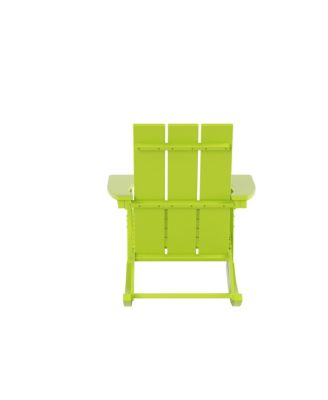Modern Adirondack Outdoor Rocking Chair