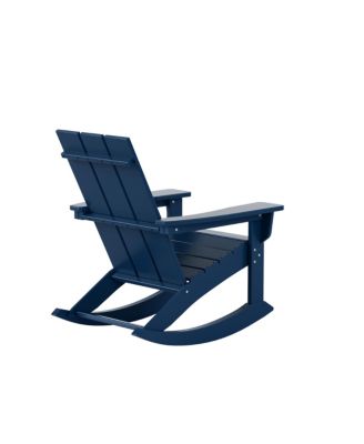 Modern Adirondack Outdoor Rocking Chair