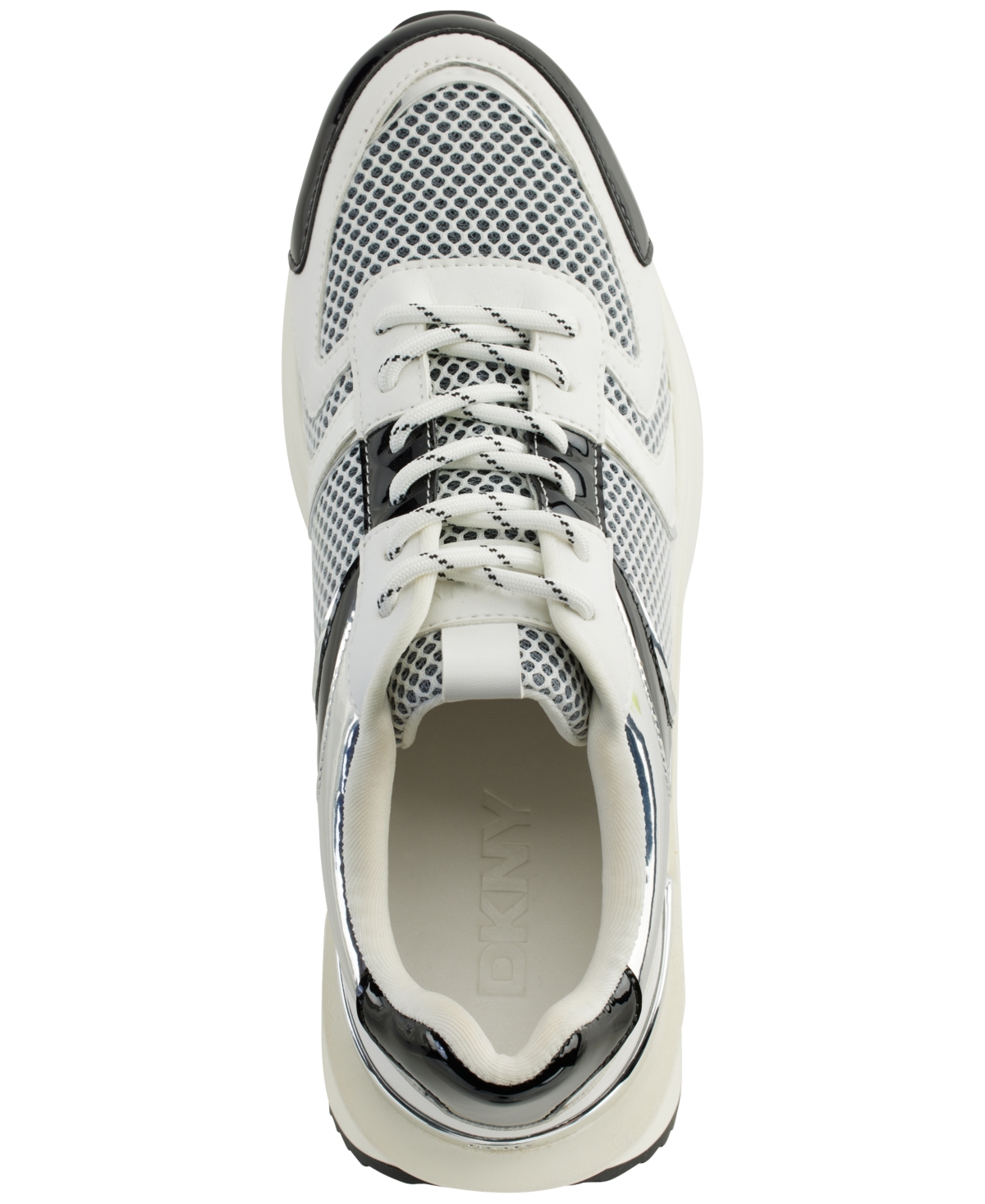 Dkny Women's Amity Lace-Up Sneakers - White