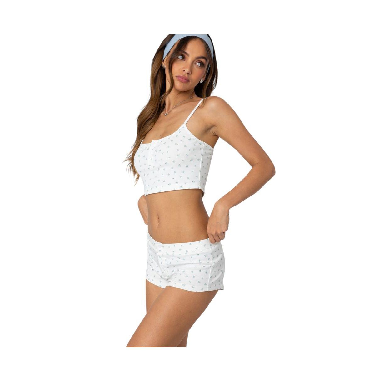 Edikted Women's Very Berry Cropped Tank Top