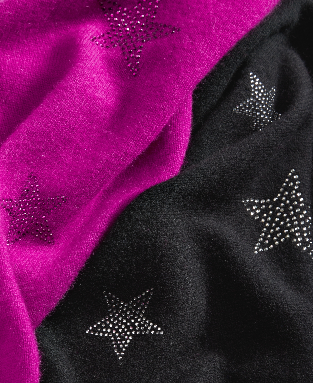 Charter Club Plus Size 100% Cashmere Star Sweater, Created for Macy's