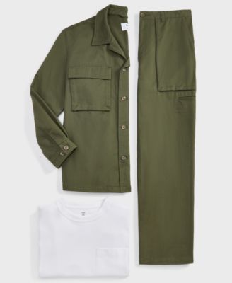 Mode of One Men's Utility Shirt Jacket & Pants, Created for Macy's
