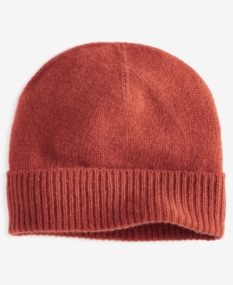 100% Cashmere Cuffed Beanie