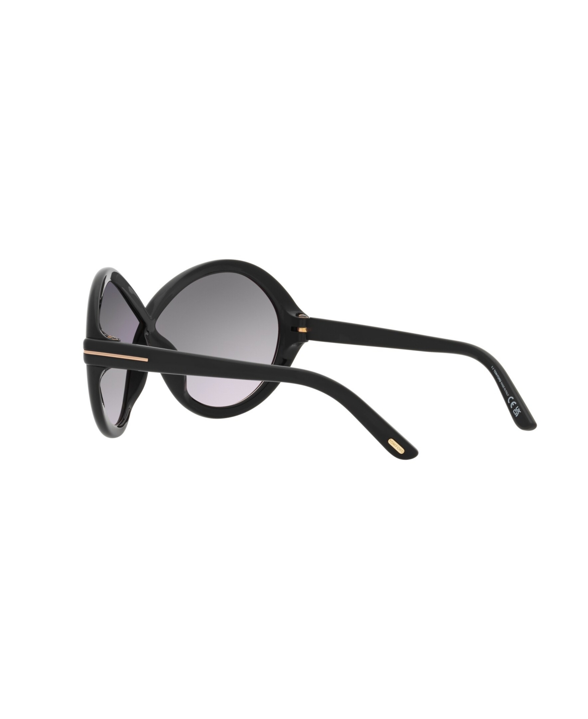 Tom Ford Woman Sunglass Jada In Black Shiny