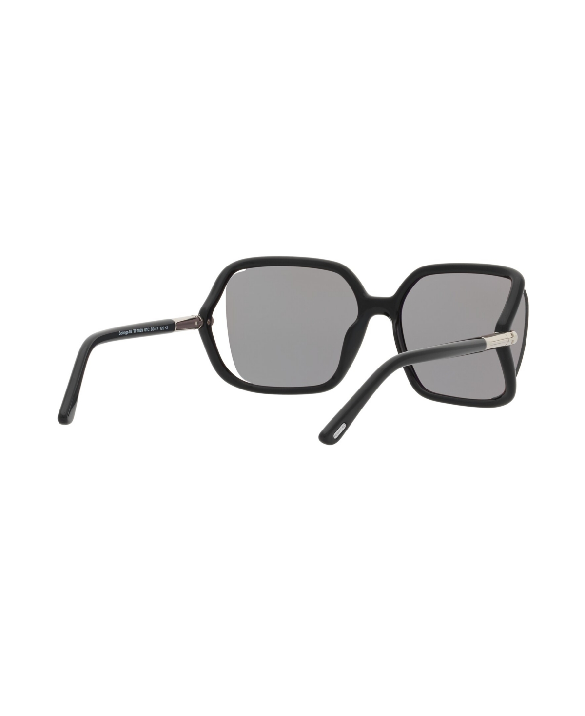Tom Ford Woman Sunglass Solange In Black Shiny