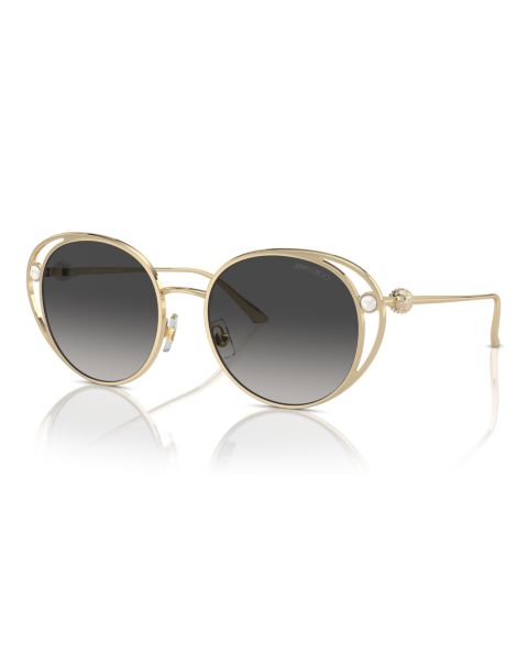 Женские солнцезащитные очки Jimmy Choo Sunglasses, JC4003HB, цвет: Серый