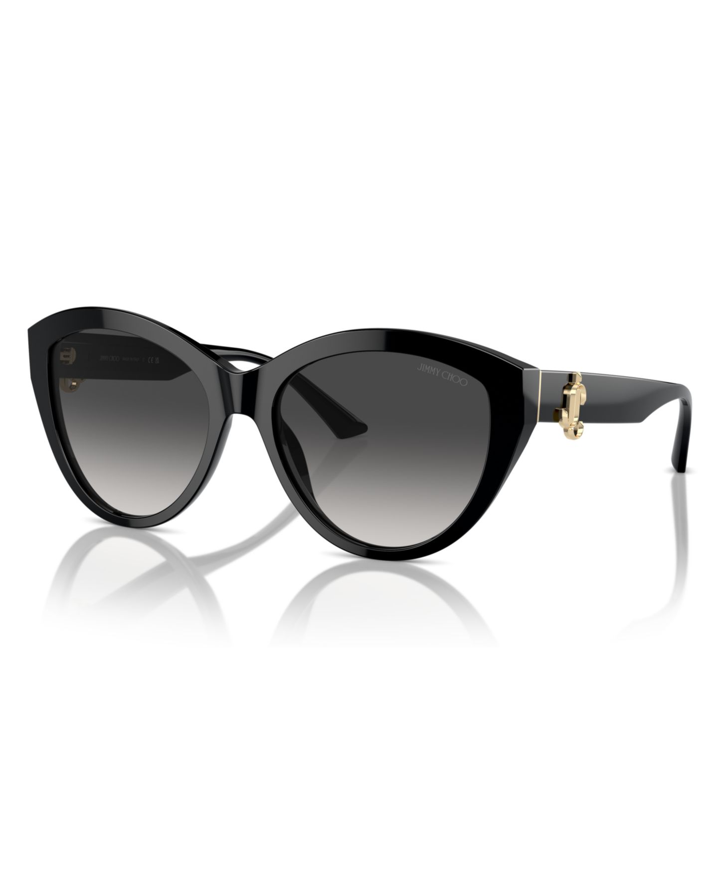 Женские солнцезащитные очки Jimmy Choo Sunglasses, JC5007, цвет: Чёрный — фото 1