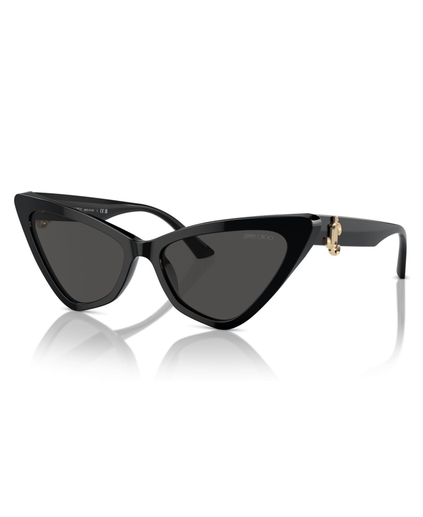 Женские солнцезащитные очки Jimmy Choo Sunglasses, JC5008, цвет: Чёрный — фото 1