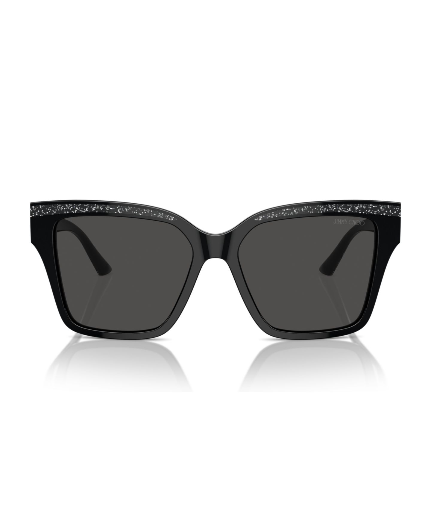 Женские солнцезащитные очки Jimmy Choo Sunglasses, JC5003F, цвет: Тёмный серый — фото 2
