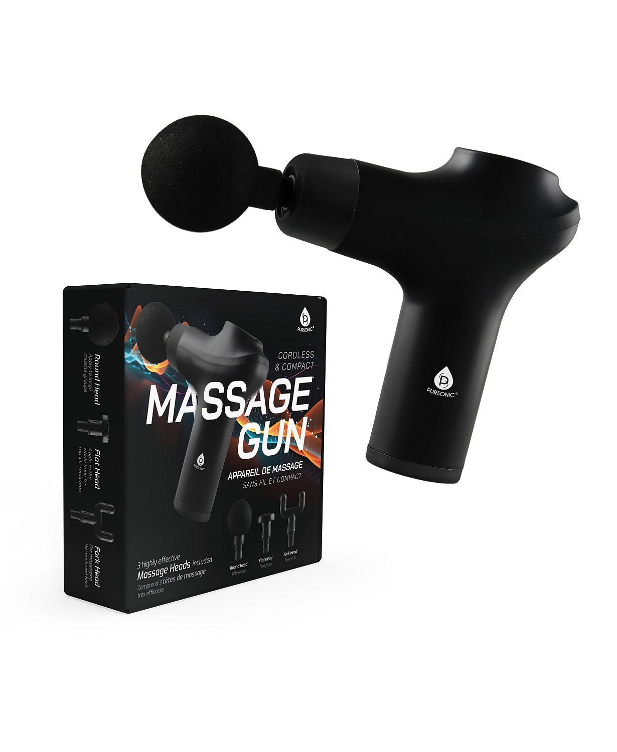 3 Speed Cordless & Rechargeable Professional Massage Gun